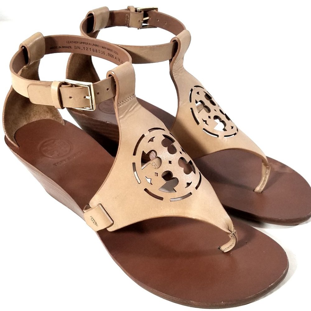 Tory Burch Sand 'zoey' Wedges